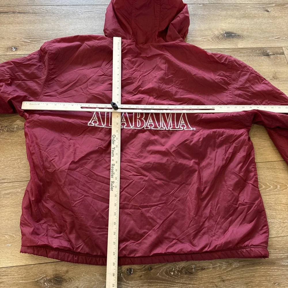 Vintage‎ Alabama Crimson Tide Puffer Jacket Mens XL 90s Genuine Stuff Red